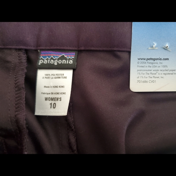 NWT Patagonia Capris Size 10 - Picture 3 of 3